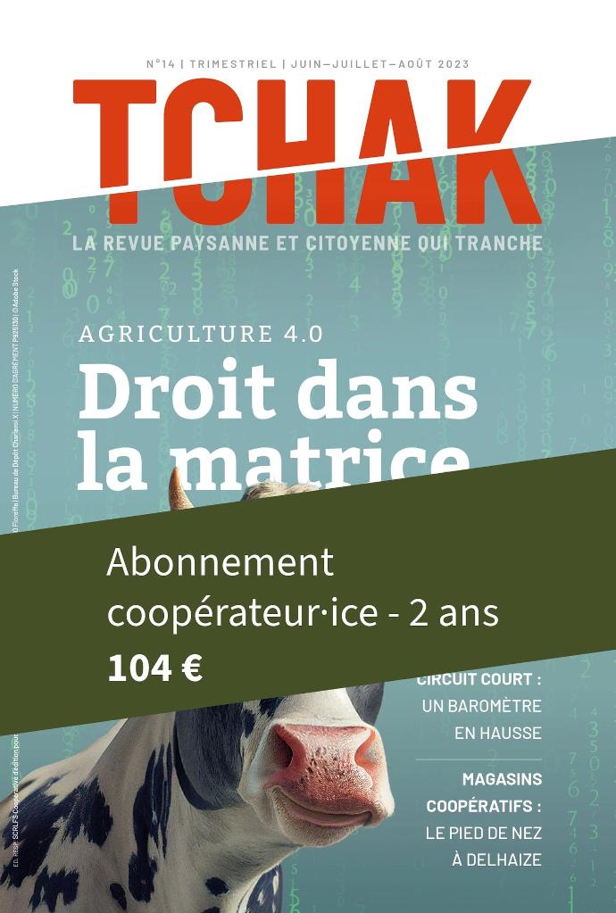 Abonnement coopérateur.ice 2 ans